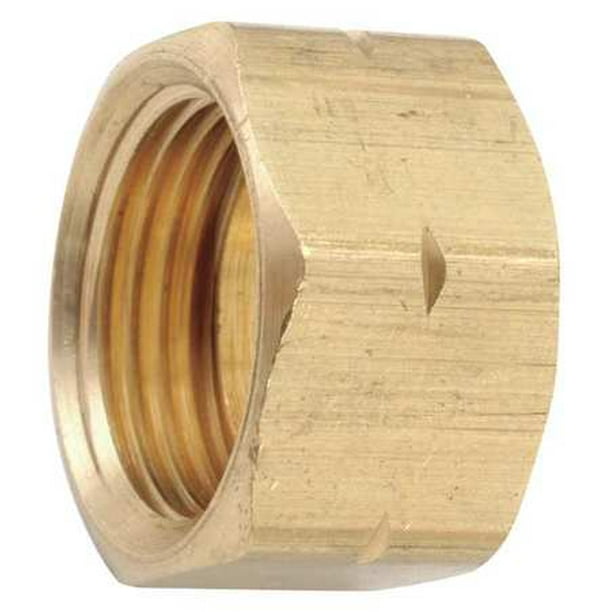 1//2 Compression Low Lead Brass Nut